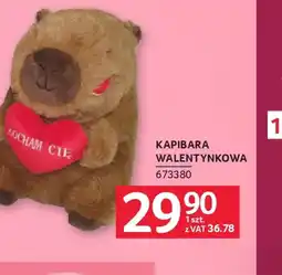 Selgros Kapibara walentynkowa oferta