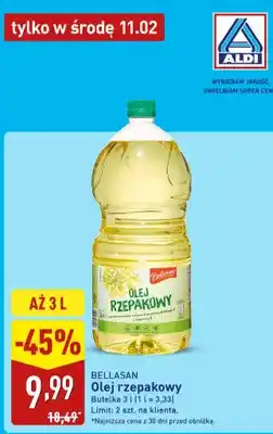 ALDI Olej rzepakowy oferta