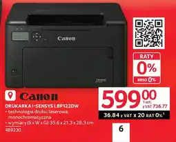 Selgros Drukarka Canon i-SENSYS LBP122DW oferta