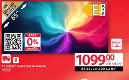 Selgros Manta TV LED 55" 4K oferta
