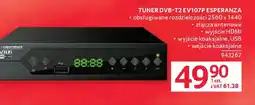 Selgros Esperanza Tuner DVB-T2 EV107P oferta