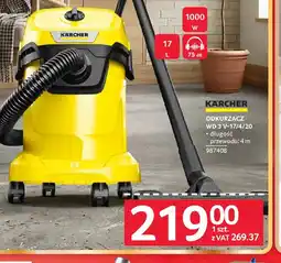 Selgros Odkurzacz Karcher WD 3 V-17/4/20 oferta