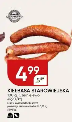 Chata Polska Kiełbasa starowiejska Czeniejewo oferta