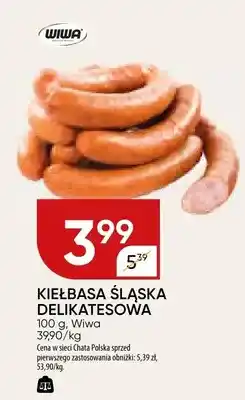 Chata Polska Kiełbasa śląska delikatesowa Wiwa oferta