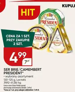 Chata Polska SER BRIE/CAMEMBERT PRÉSIDENT oferta