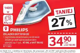 Selgros Philips Zelazko DST1010/20 oferta