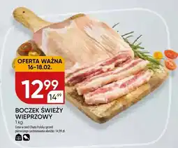 Chata Polska Boczek świeży wieprzowy oferta