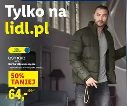Lidl Kurtka pikowana męska oferta