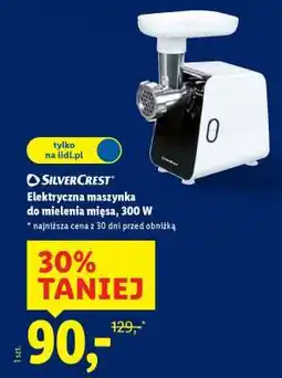 Lidl SilverCrest Elektryczna maszynka do mielenia mięsa, 300 W oferta