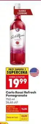 Biedronka CARLO ROSSI REFRESH POMEGRANATE oferta