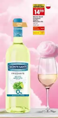 Biedronka Monte Santi Frizzante Moscato 0% oferta