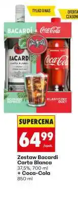 Biedronka ZESTAW BACARDÍ CARTA BLANCA oferta