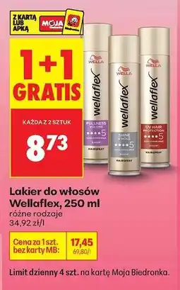 Biedronka Lakier do włosów Wellaflex, 250 ml oferta