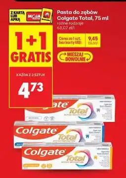Biedronka Pasta do zębów Colgate Total 75 ml oferta