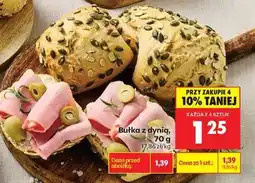 Biedronka Bułka z dynią, 70 g oferta