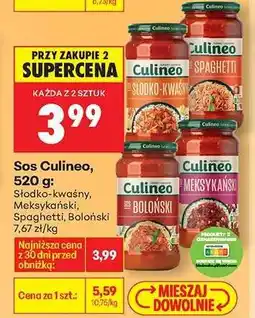 Biedronka Sos Culineo, 520 g oferta
