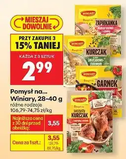 Biedronka Pomysł na... Winiary, 28-40 g oferta
