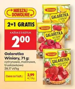 Biedronka Galaretka Winiary 71 g oferta