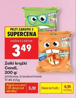 Biedronka Żelki krążki Candi, 200 g oferta