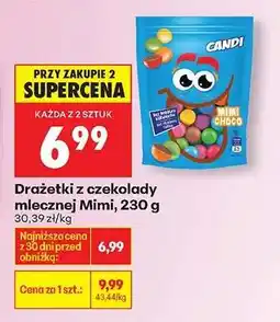 Biedronka Drażetki z czekolady mlecznej Mimi 230 g oferta