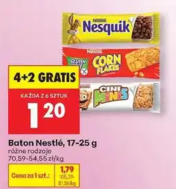 Biedronka Baton Nestlé, 17-25 g oferta