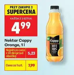 Biedronka Nektar Cappy Orange, 1l oferta