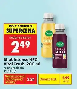 Biedronka Shot Intense NFC Vital Fresh, 200 ml oferta