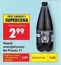 Biedronka Napój energetyczny Be Power , 1l oferta