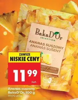 Biedronka Ananas suszony BakaD’Or, 100 g oferta