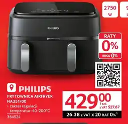 Selgros Philips Frytownica Airfryer NA351/00 oferta