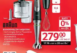 Selgros Braun Blender ręczny MQ9135XI oferta