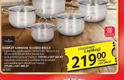 Selgros Zwieger Komplet garnków Rocca oferta