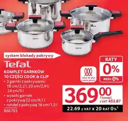 Selgros Tefal Komplet garnków oferta