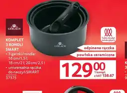 Selgros Gerlach Komplet 3 rondli Smart oferta