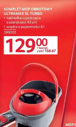 Selgros Komplet mop obrotowy Ultramax XL Turbo oferta
