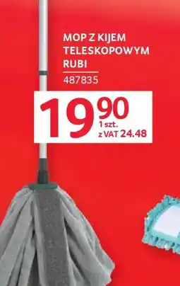 Selgros Mop z kijem teleskopowym Rubi oferta