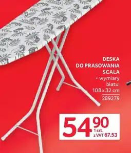 Selgros Deska do prasowania Scala oferta