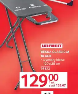 Selgros Leifheit Deska Classic M Black oferta