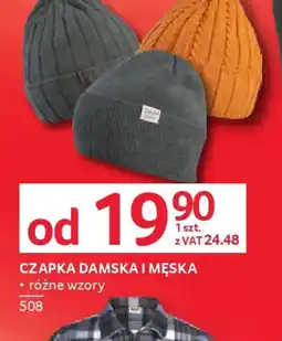 Selgros Czapka damska i męska oferta