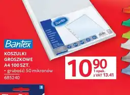 Selgros Bantex Koszulki groszkowe A4 oferta