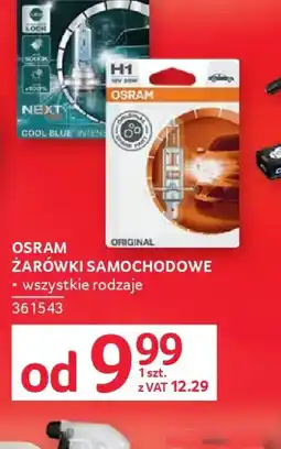 Selgros Osram żarówki samochodowe oferta