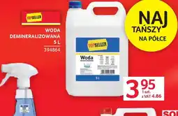 Selgros Topseller Woda demineralizowana oferta