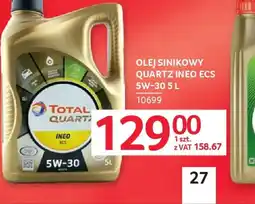 Selgros Total Olej silnikowy Quartz Ineo ECS oferta