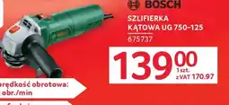 Selgros Szlifierka kątowa Bosch UG 750-125 oferta