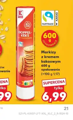 Kaufland Ciastka K-Classic oferta