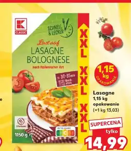 Kaufland Lasagne K-Classic oferta