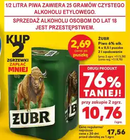 Kaufland Piwo Żubr oferta