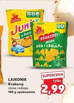 Kaufland Krakersy Lajkonik oferta
