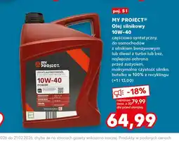 Kaufland Olej silnikowy My Project oferta
