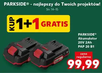Kaufland Akumulator Parkside oferta